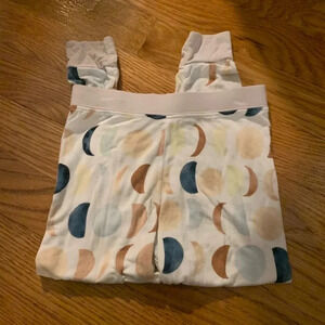 Little Sleepies Neutral Crescent Bamboo Pajamas - **Bottoms only** 18-24 Mths